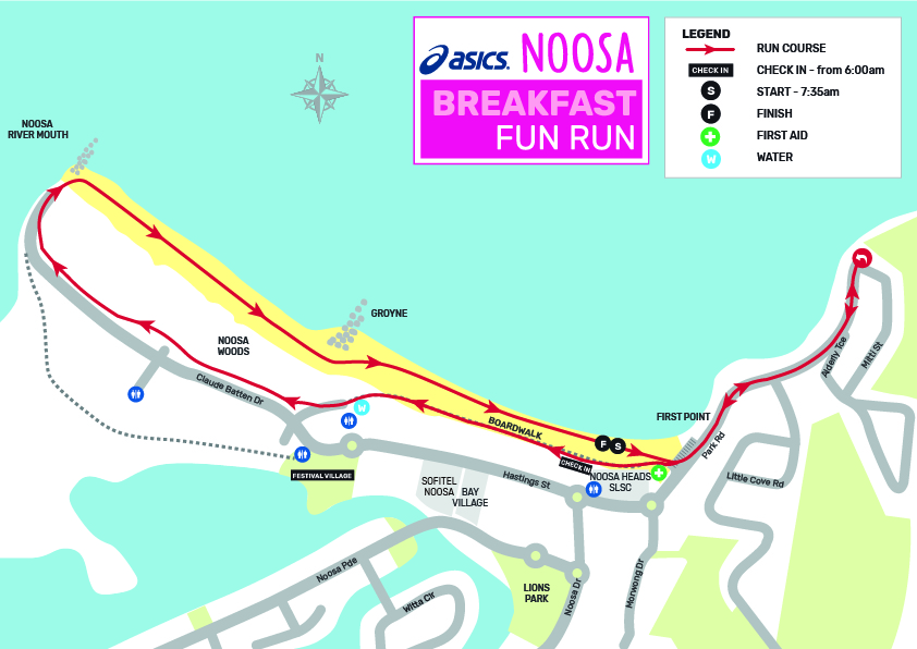 Noosa Breakfast Fun Run - Noosa Triathlon