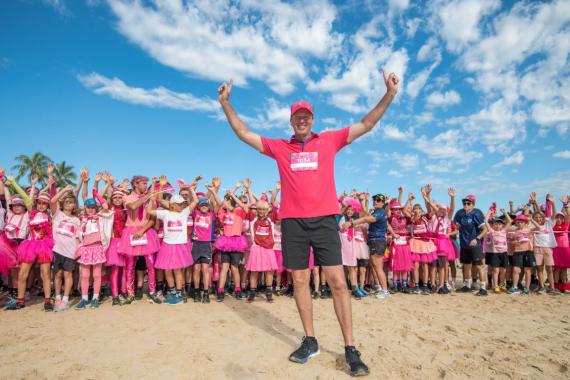 Noosa Turns Pink For ASICS Noosa Breakfast Fun Run In Support Of The McGrath Foundation