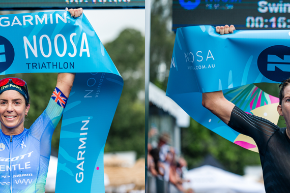 GENTLE AND MERCER CLAIM GARMIN NOOSA TRIATHLON TITLES